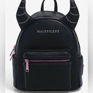 Brand New! Loungefly Disney Sleeping Beauty Maleficent Figural Mini Backpack